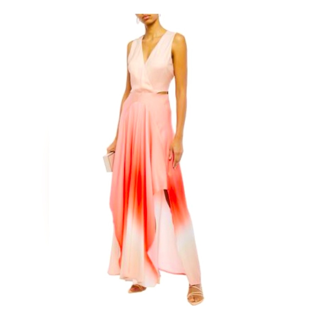 Maje Resia Ombré Maxi Dress